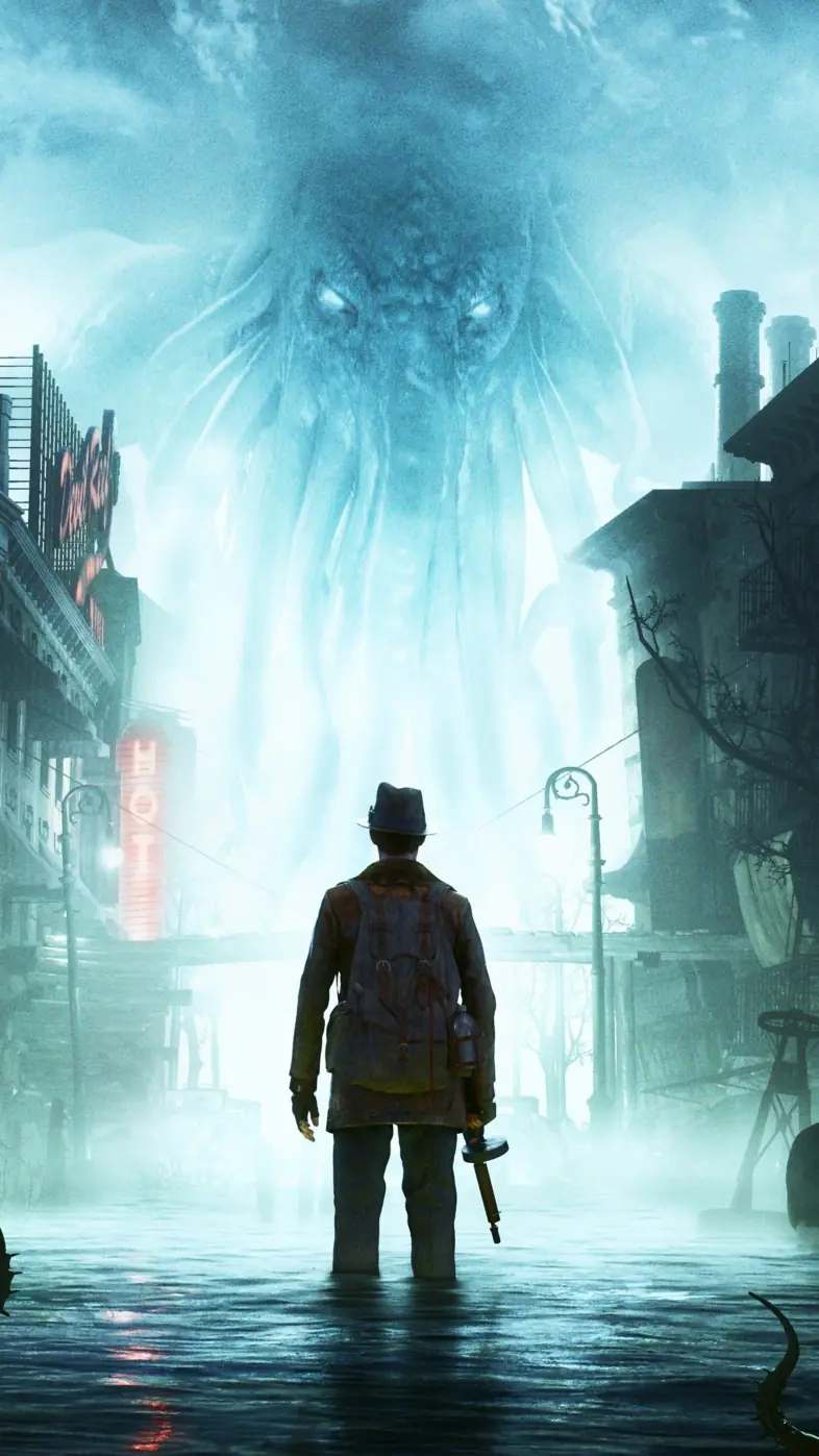 the sinking city game wallpaper