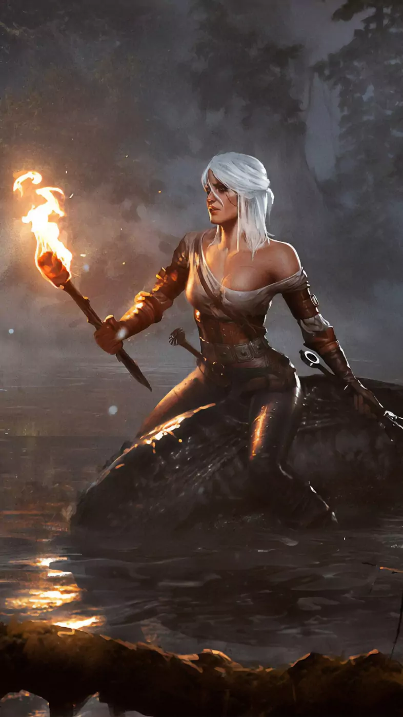the witcher uchiha game wallpaper