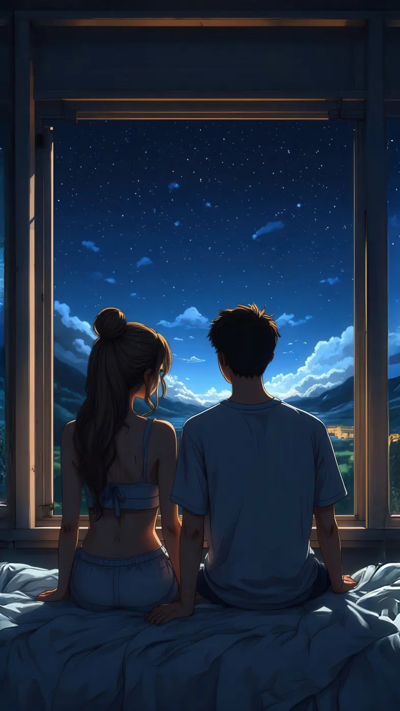 together in the quiet of the night  wallpaper