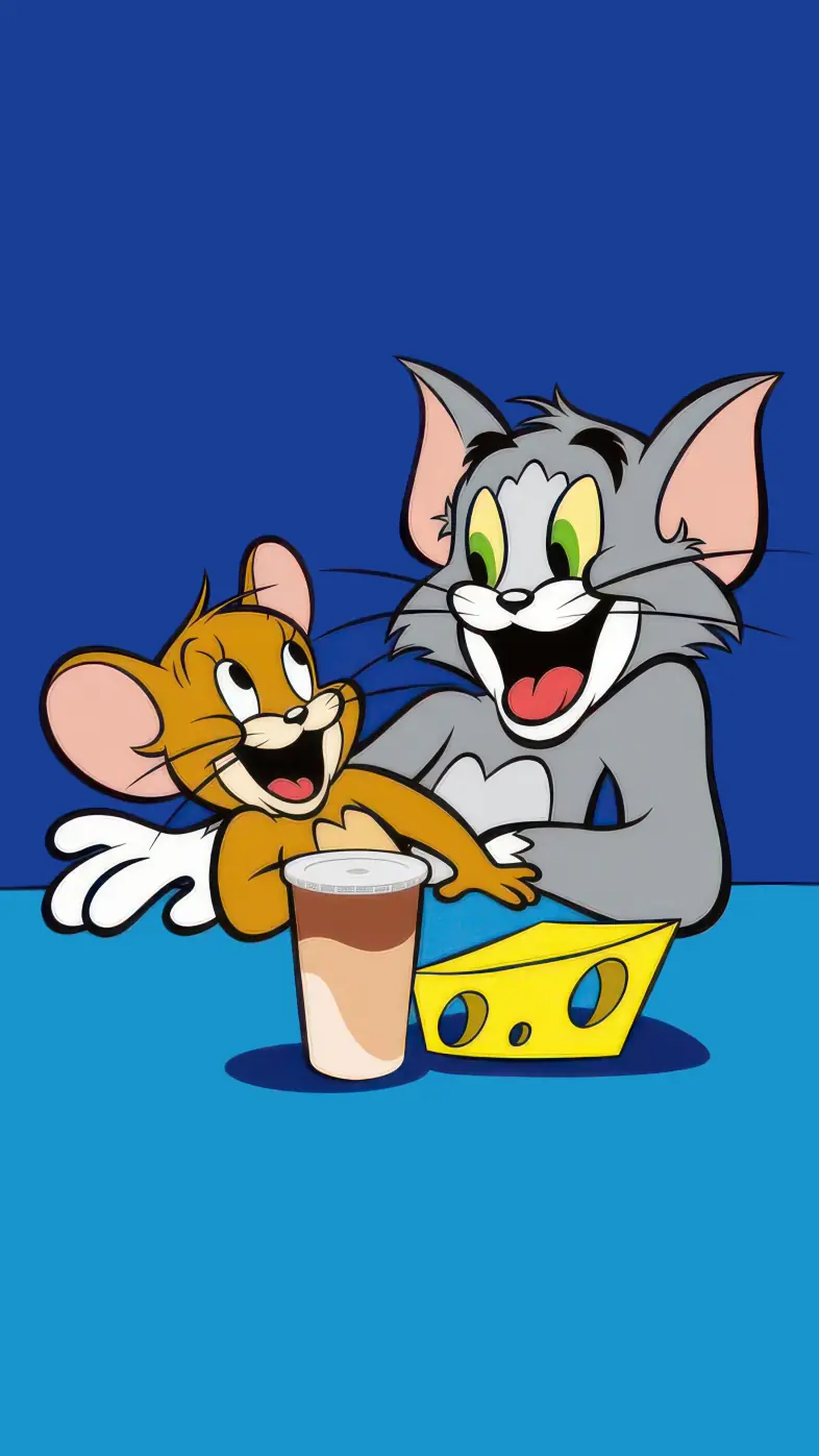 tom and jerry cartoon wallpaper