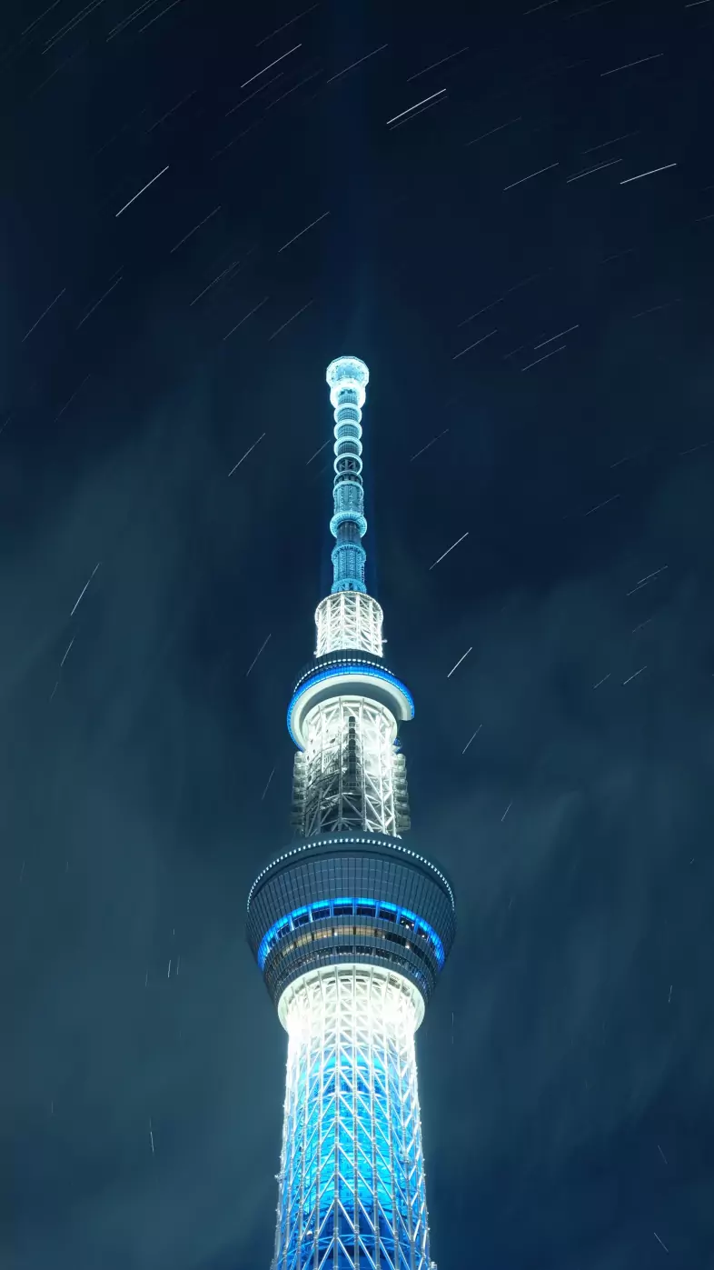 tower skyscraper backlight wallpaper
