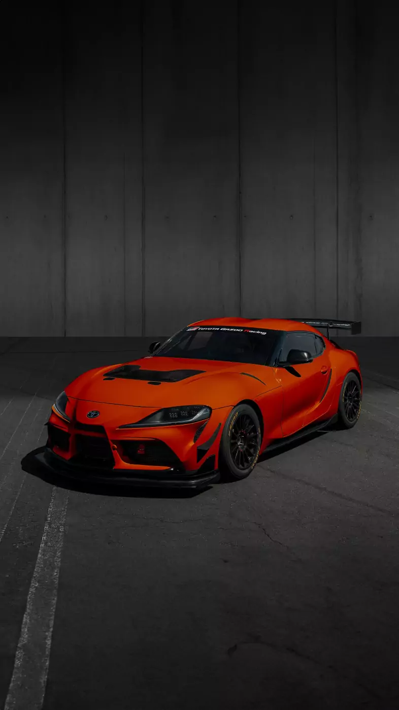 toyota gr supra gt4 car wallpaper