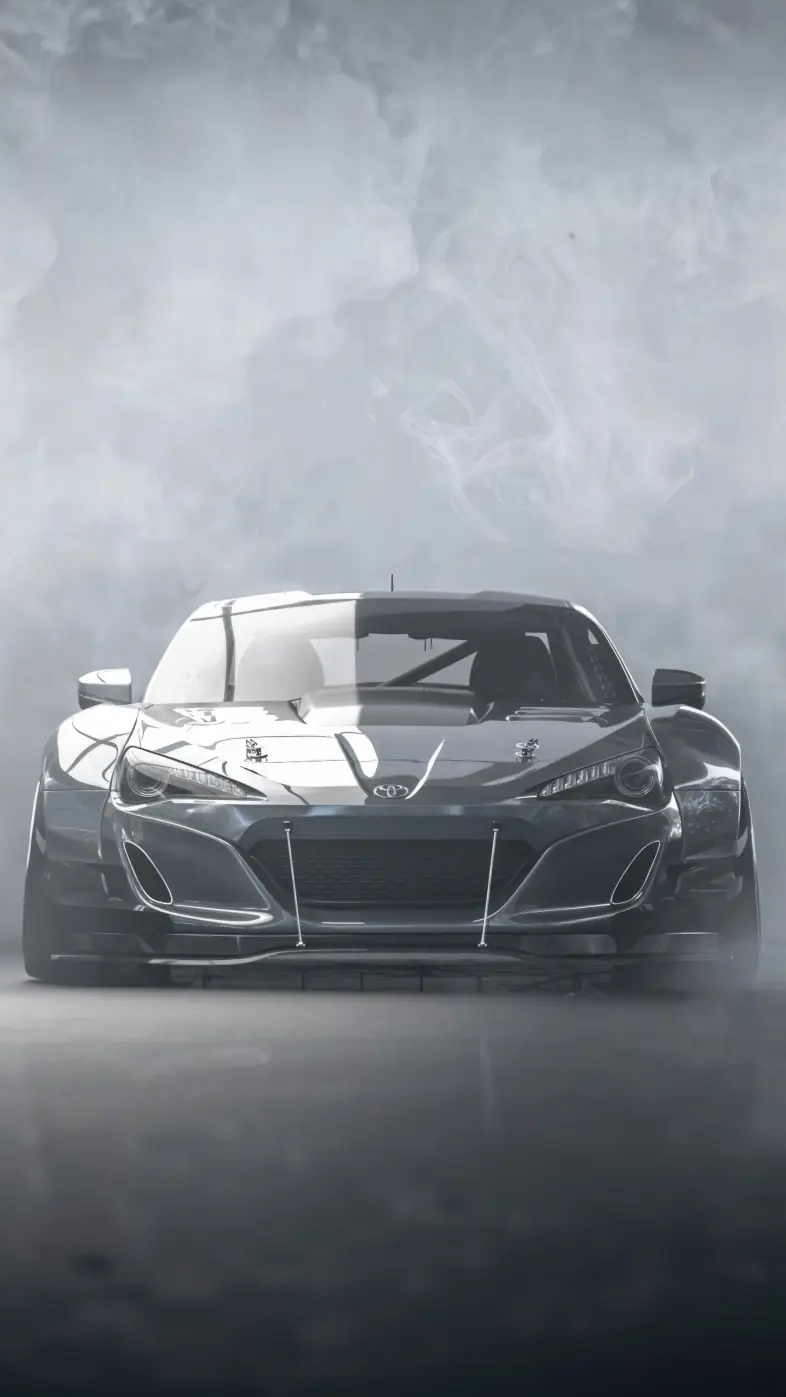 toyota gt86 front car wallpaper