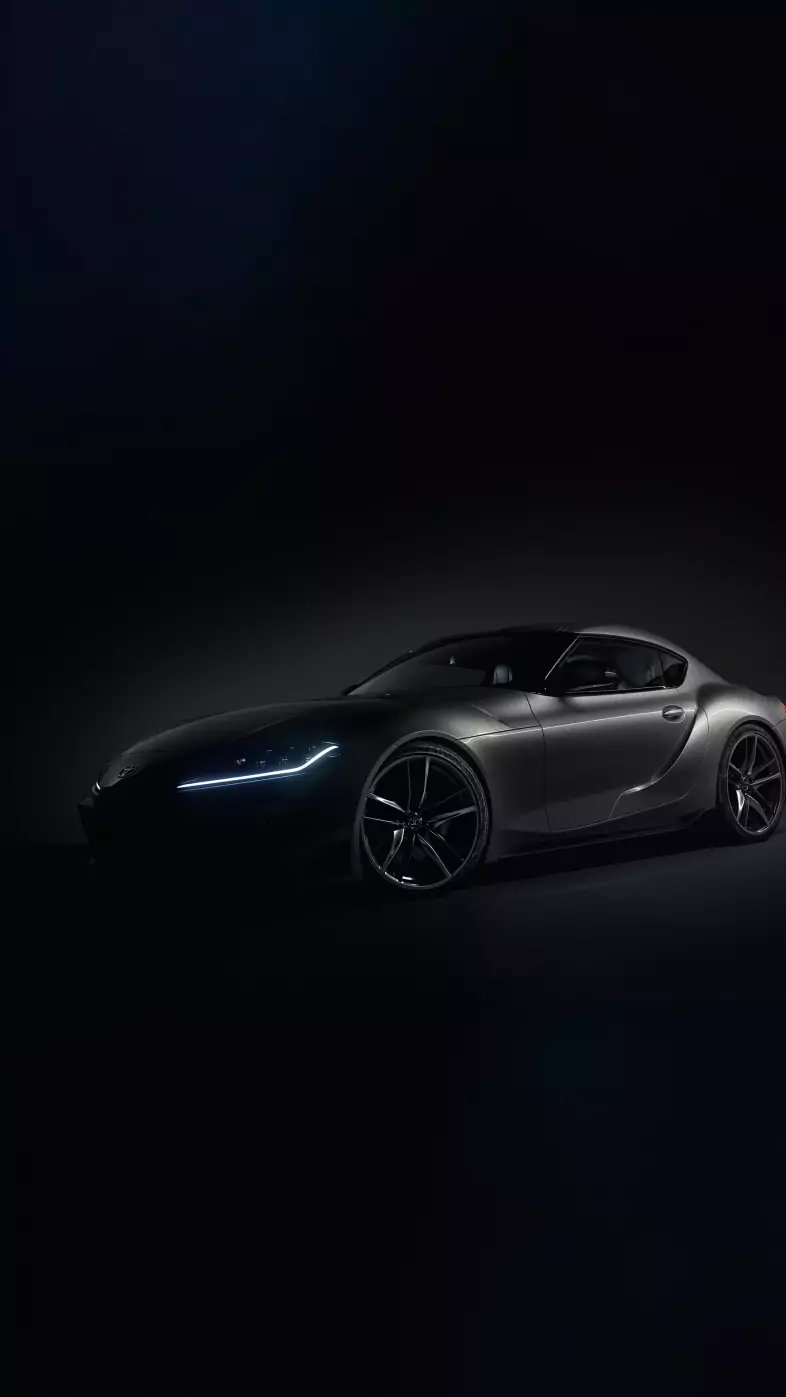 toyota supra side car wallpaper