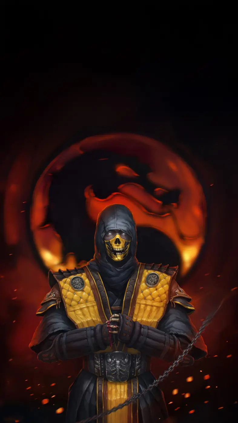 ultra instinct scorpion game  wallpaper