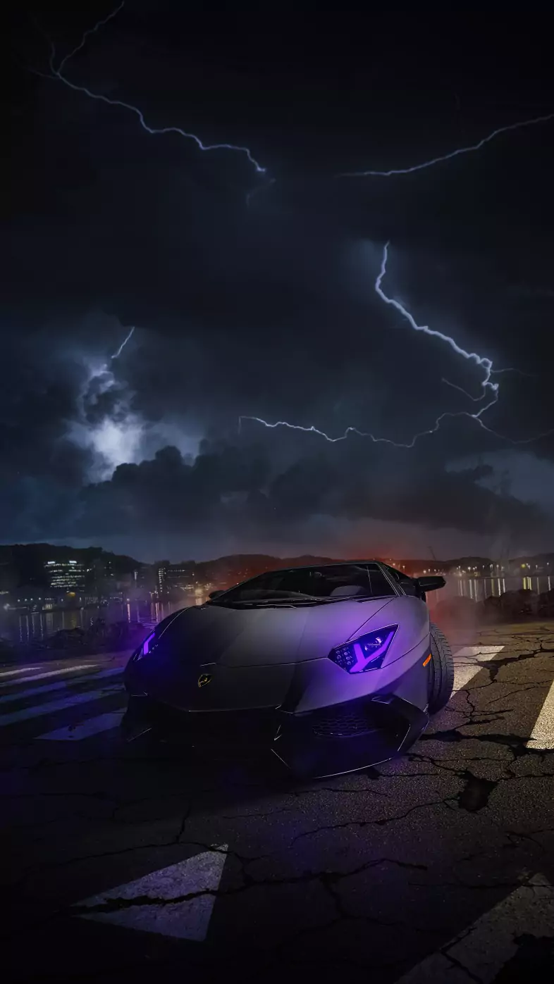 urban lambo car wallpaper