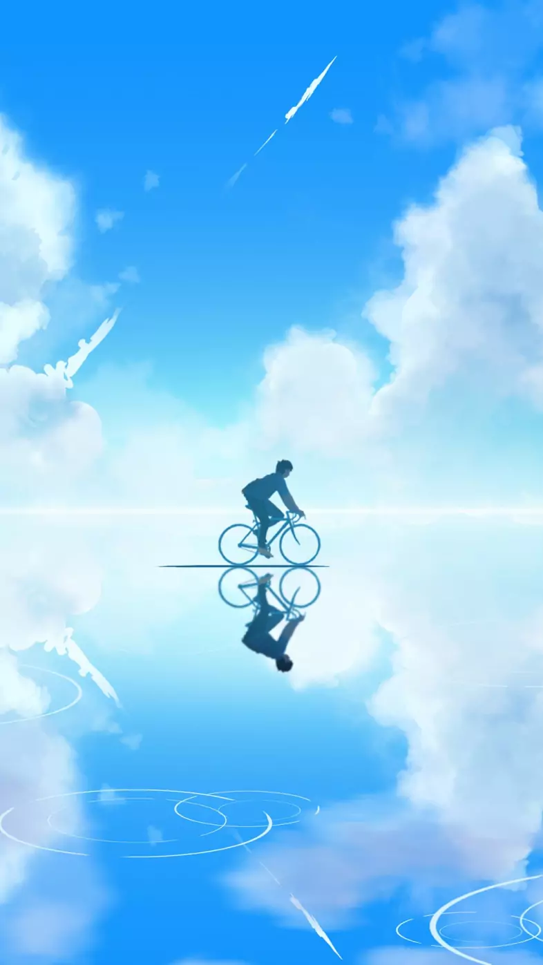 velosipedist art wallpaper