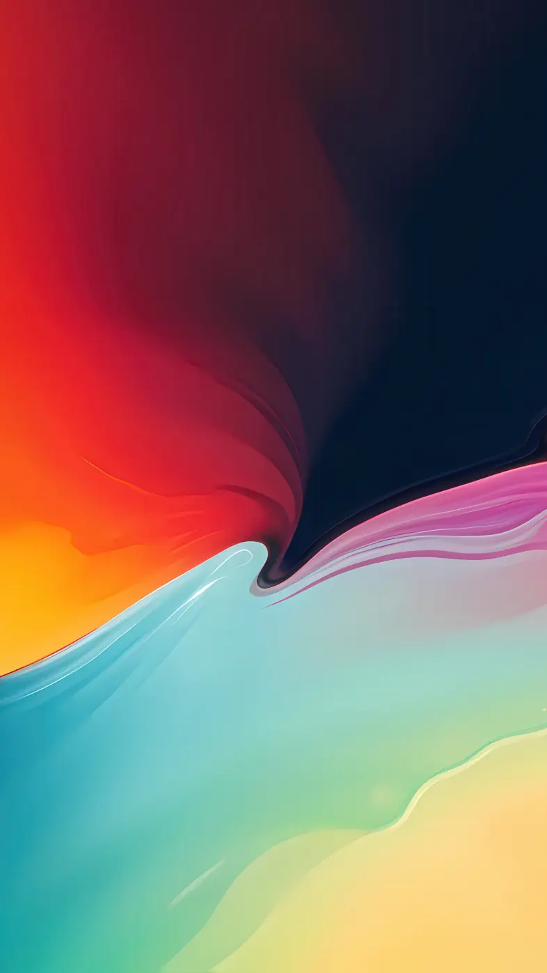 vibrant color retrowave abstract wallpaper