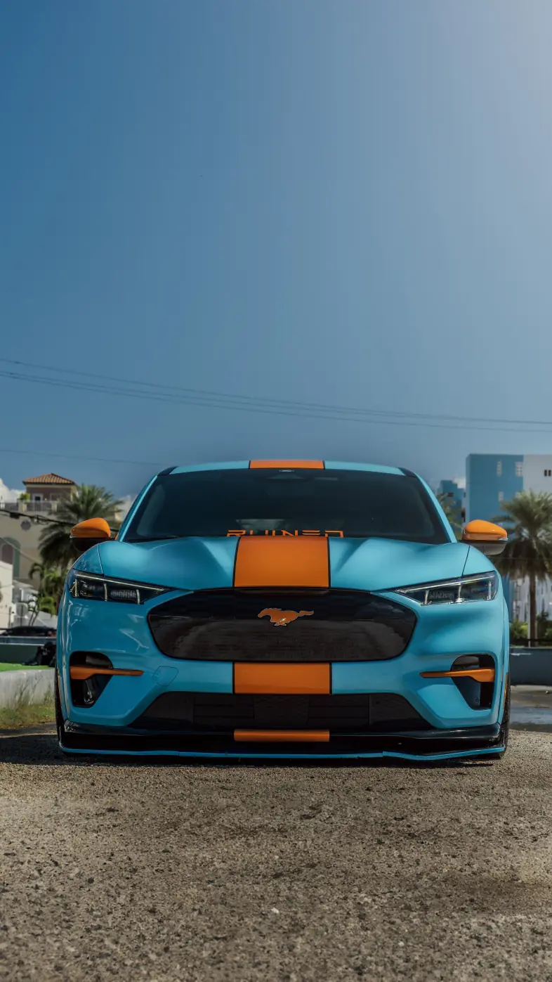 vossen gulf ford mustang car wallpaper