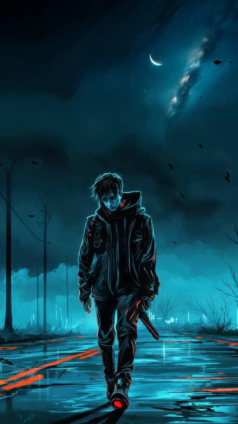 wanderer of the ruined path game wallpaper