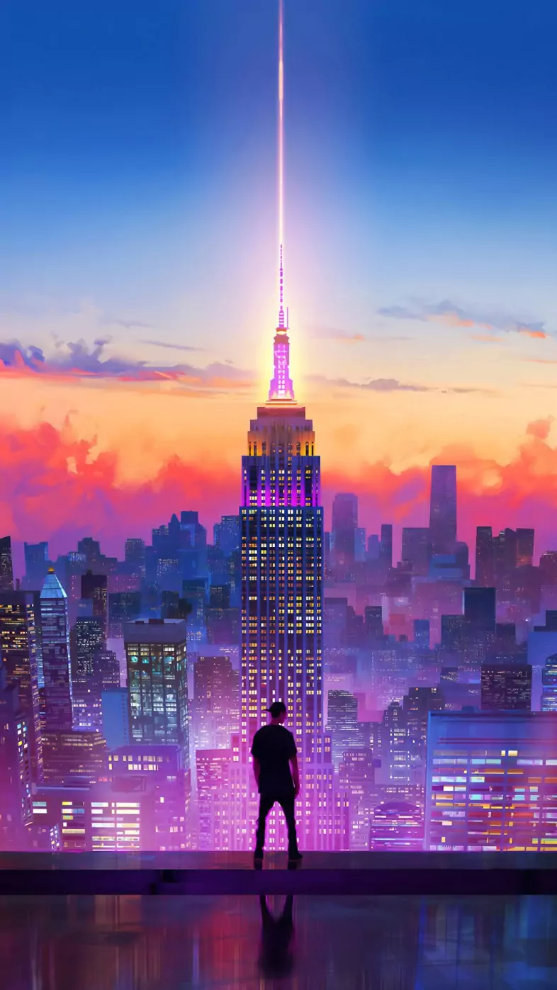 watching the city wallpaper
