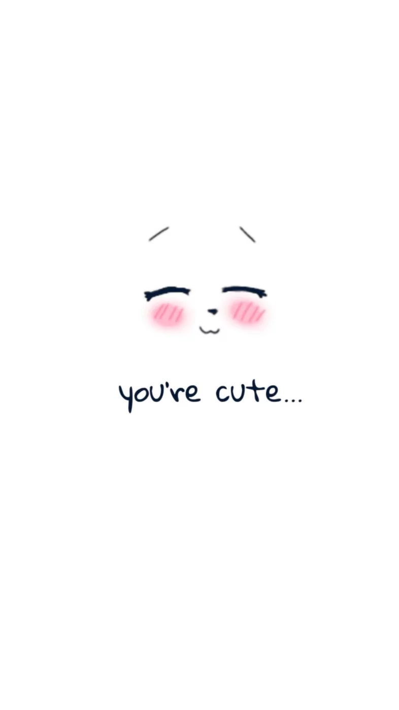 white aesthetic cute wallpaper