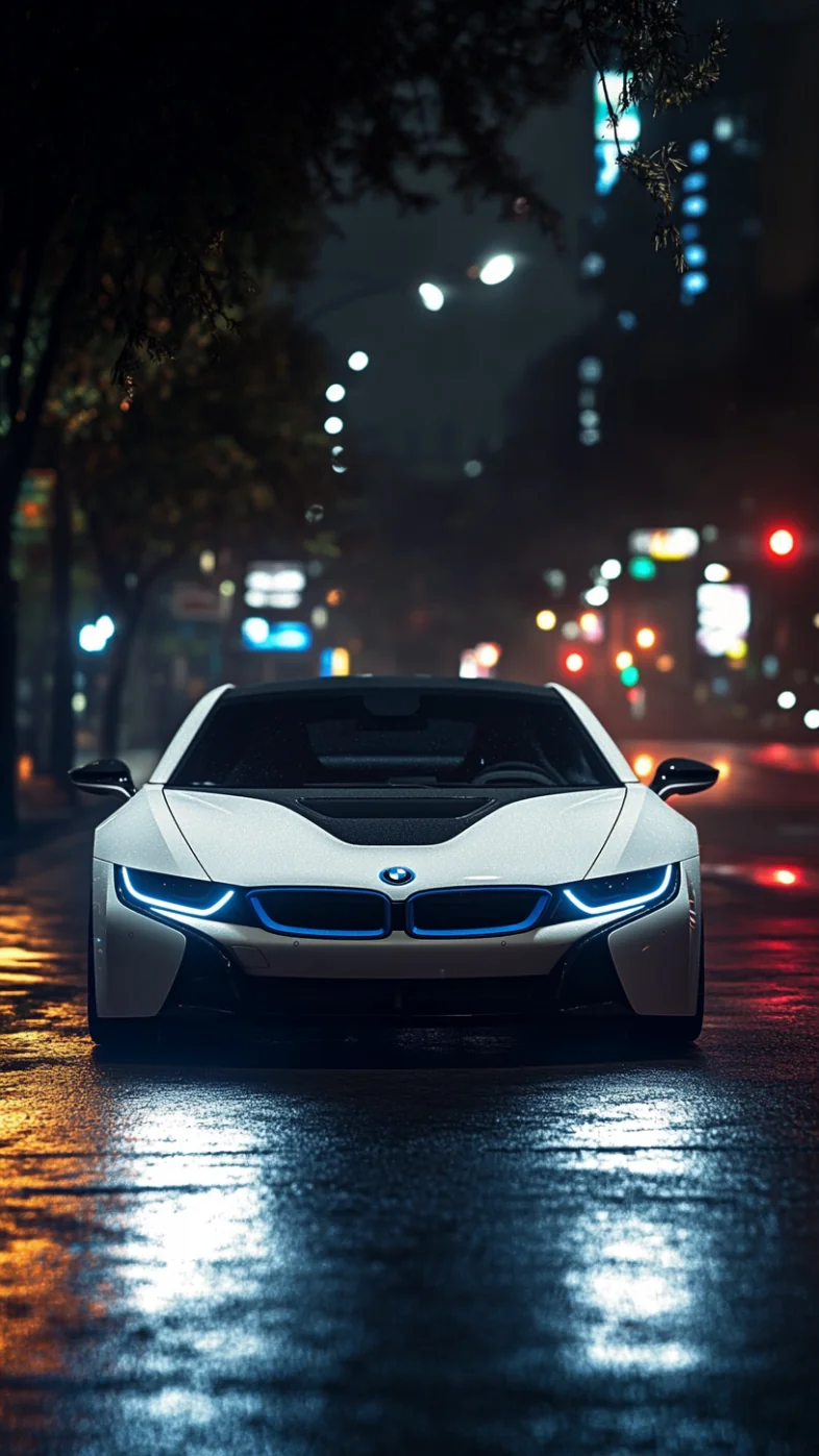 white bmw car wallpaper