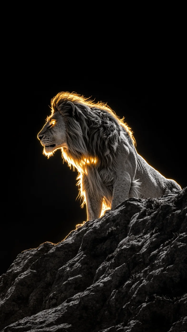 white lion wallpaper