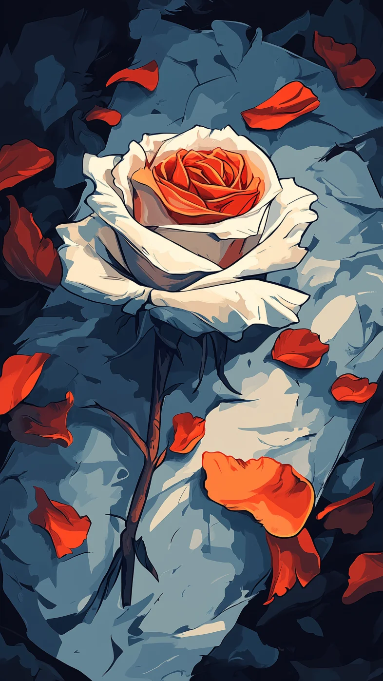 white rose wallpaper