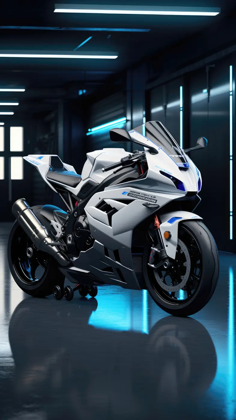 white super bike wallpaper