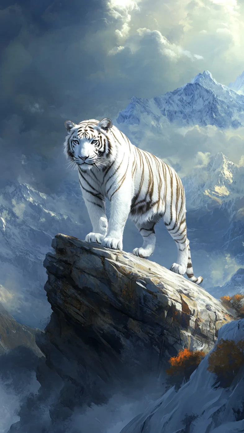 white tiger wallpaper