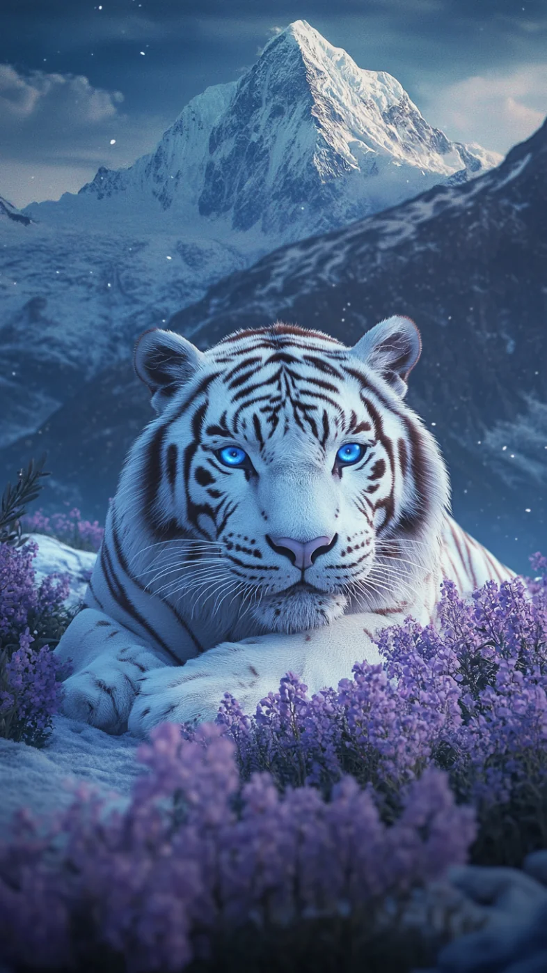 white tiger wallpaper