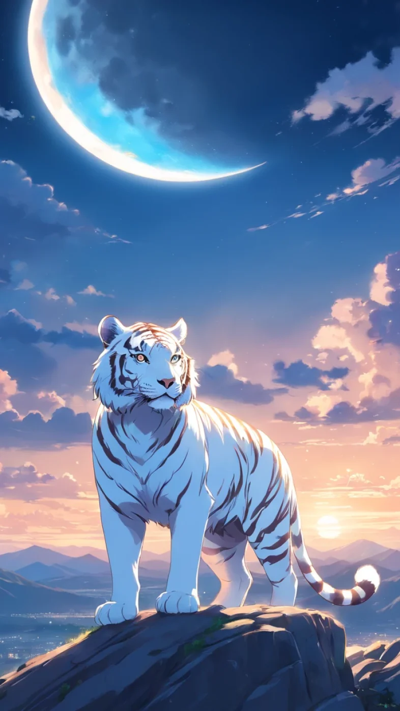 white tiger wallpaper