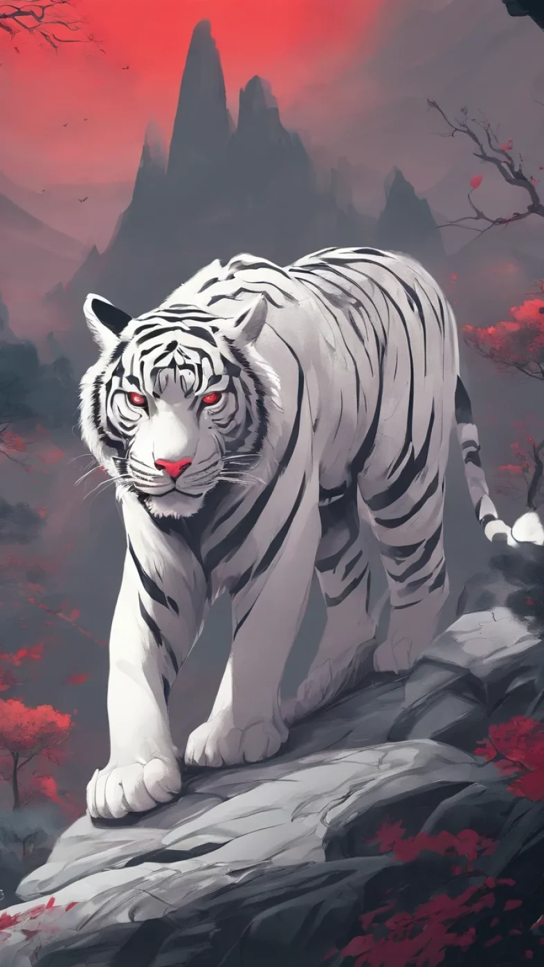 white tiger wallpaper