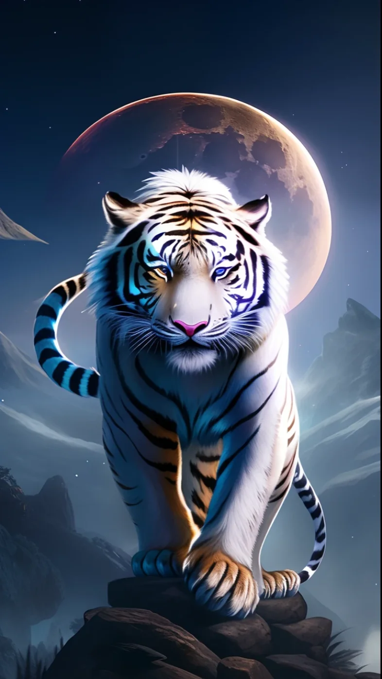 white tiger wallpaper