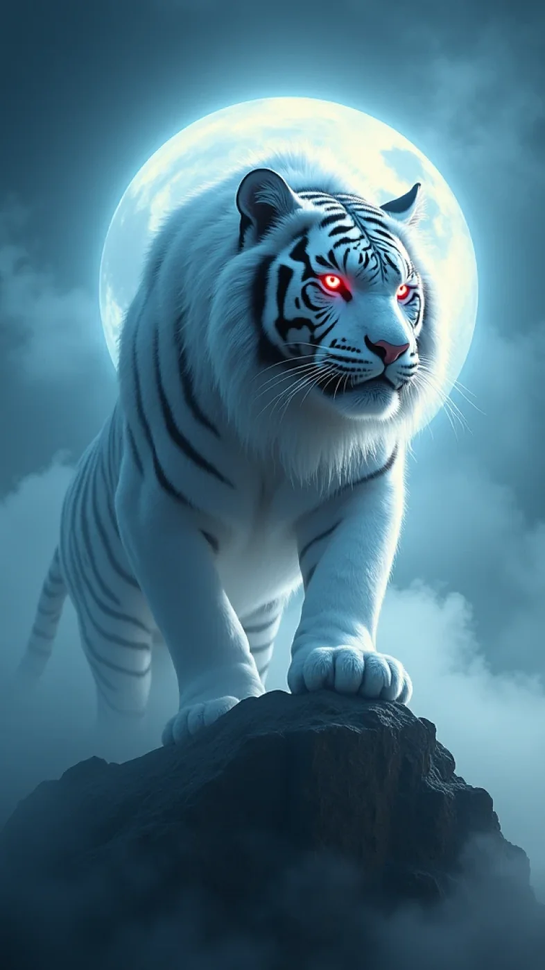 white tiger wallpaper