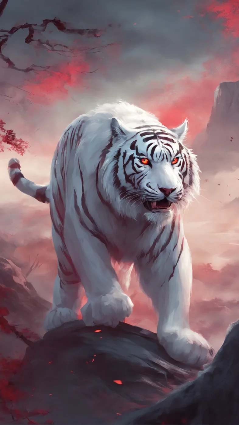 white tiger wallpaper