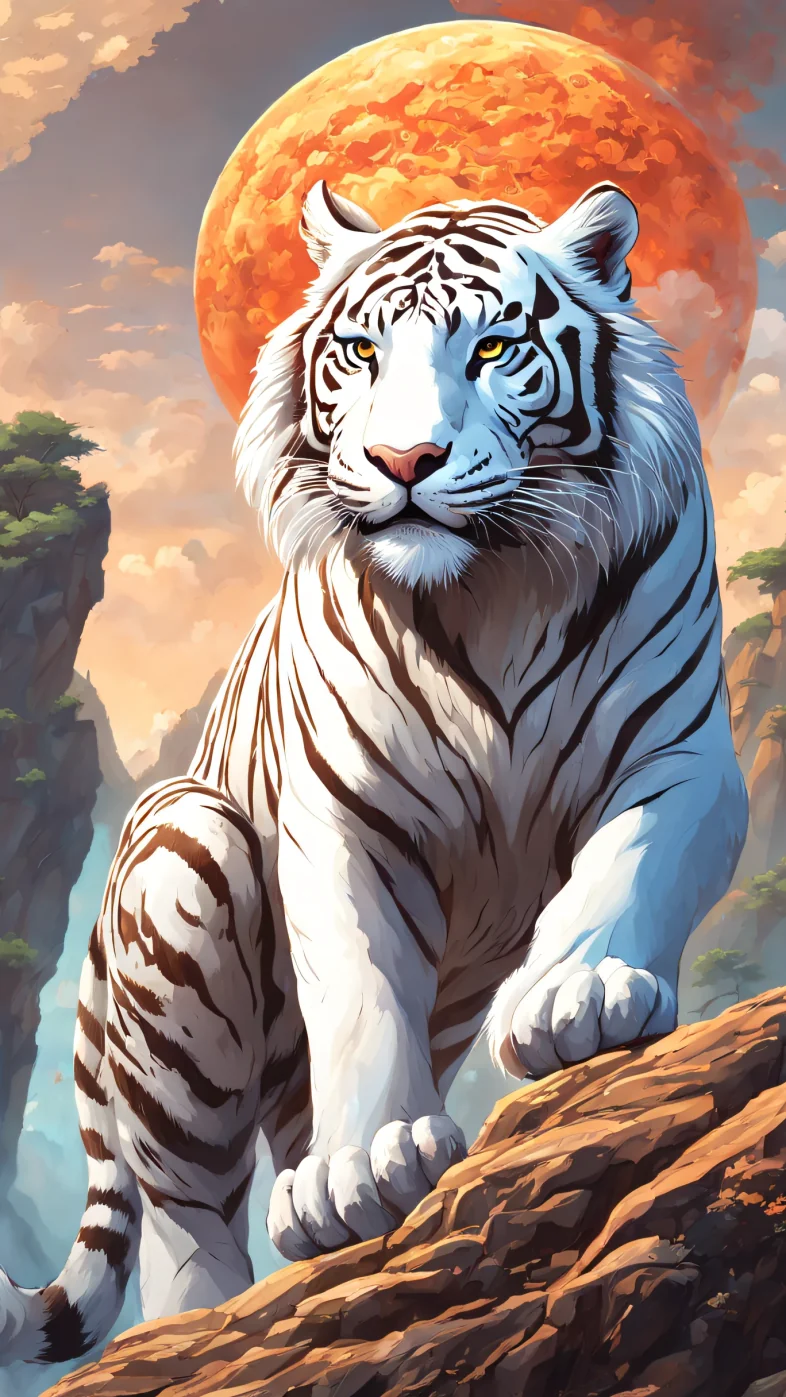 white tiger wallpaper
