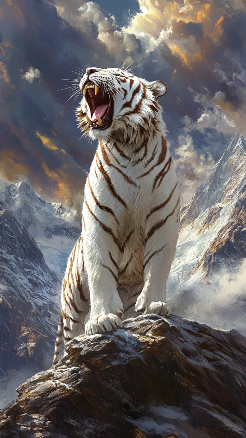white tiger wallpaper