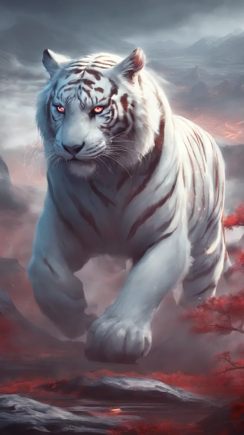 white tiger wallpaper