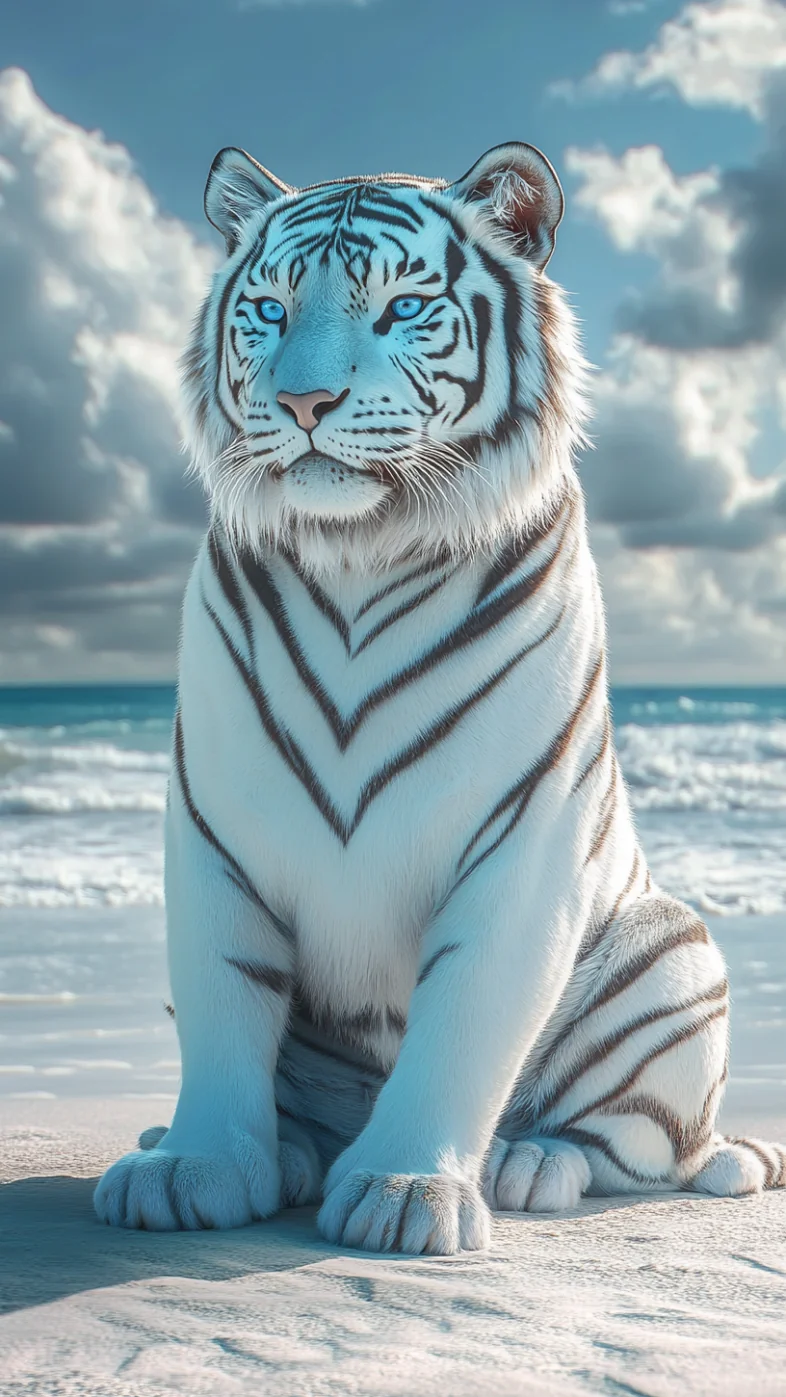 white tiger wallpaper