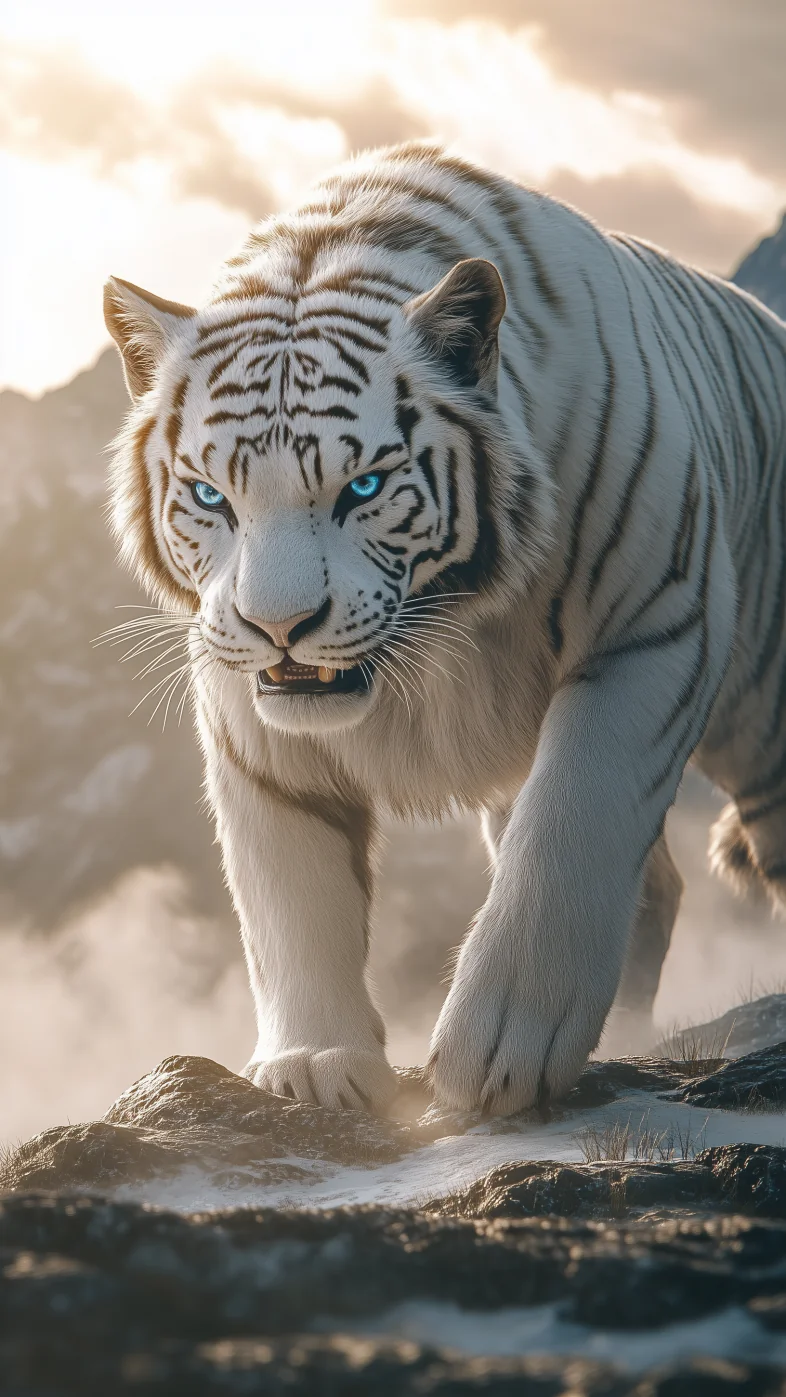 white tiger wallpaper