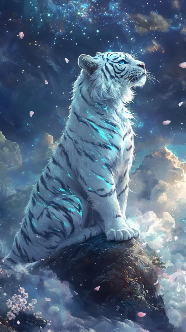 white tiger wallpaper