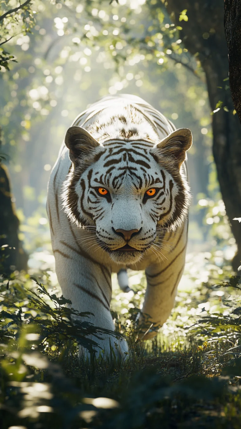 white tiger wallpaper