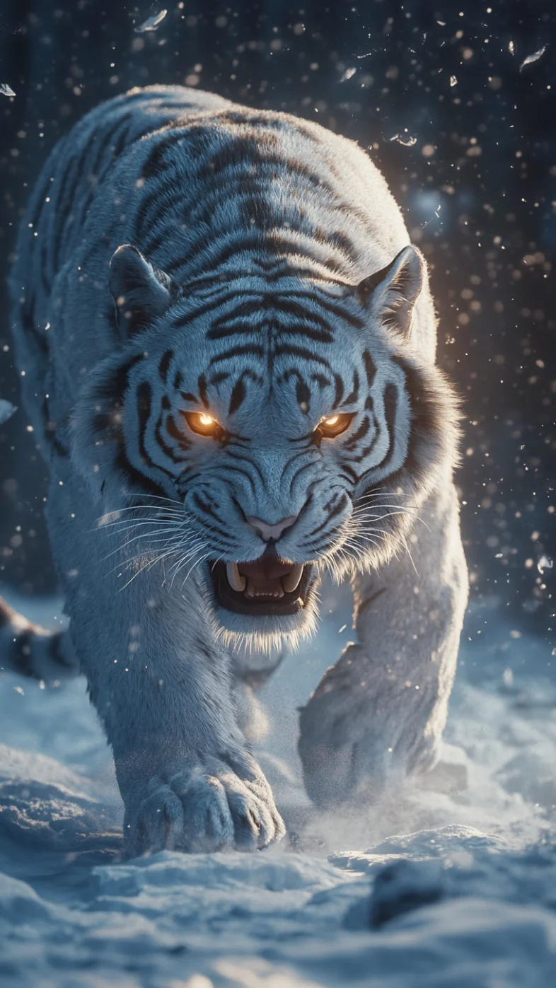 white tiger wallpaper