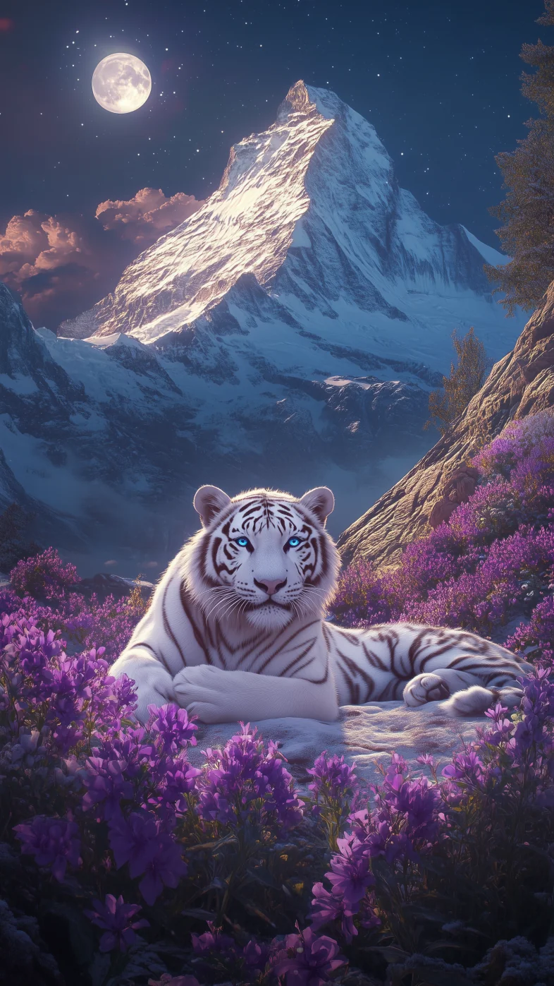 white tiger wallpaper