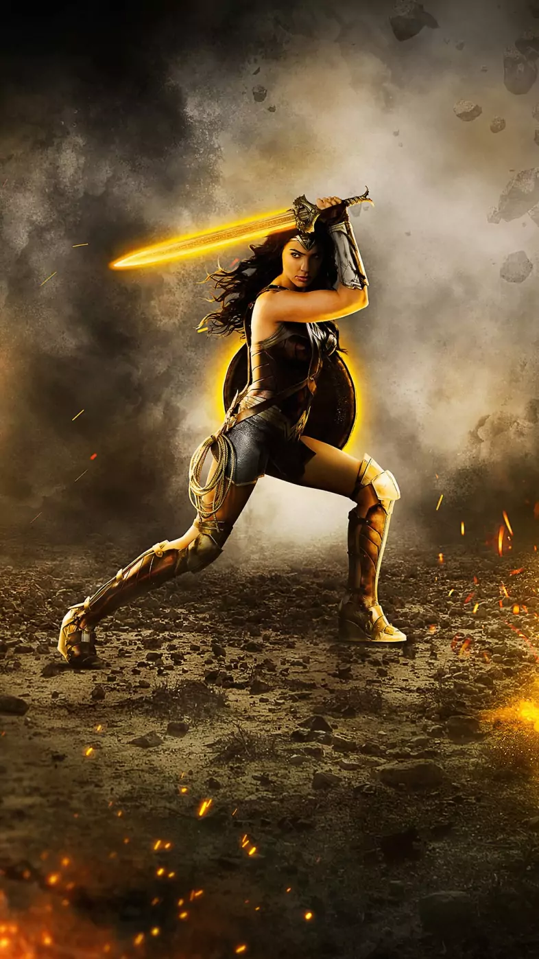 wonder woman art  wallpaper