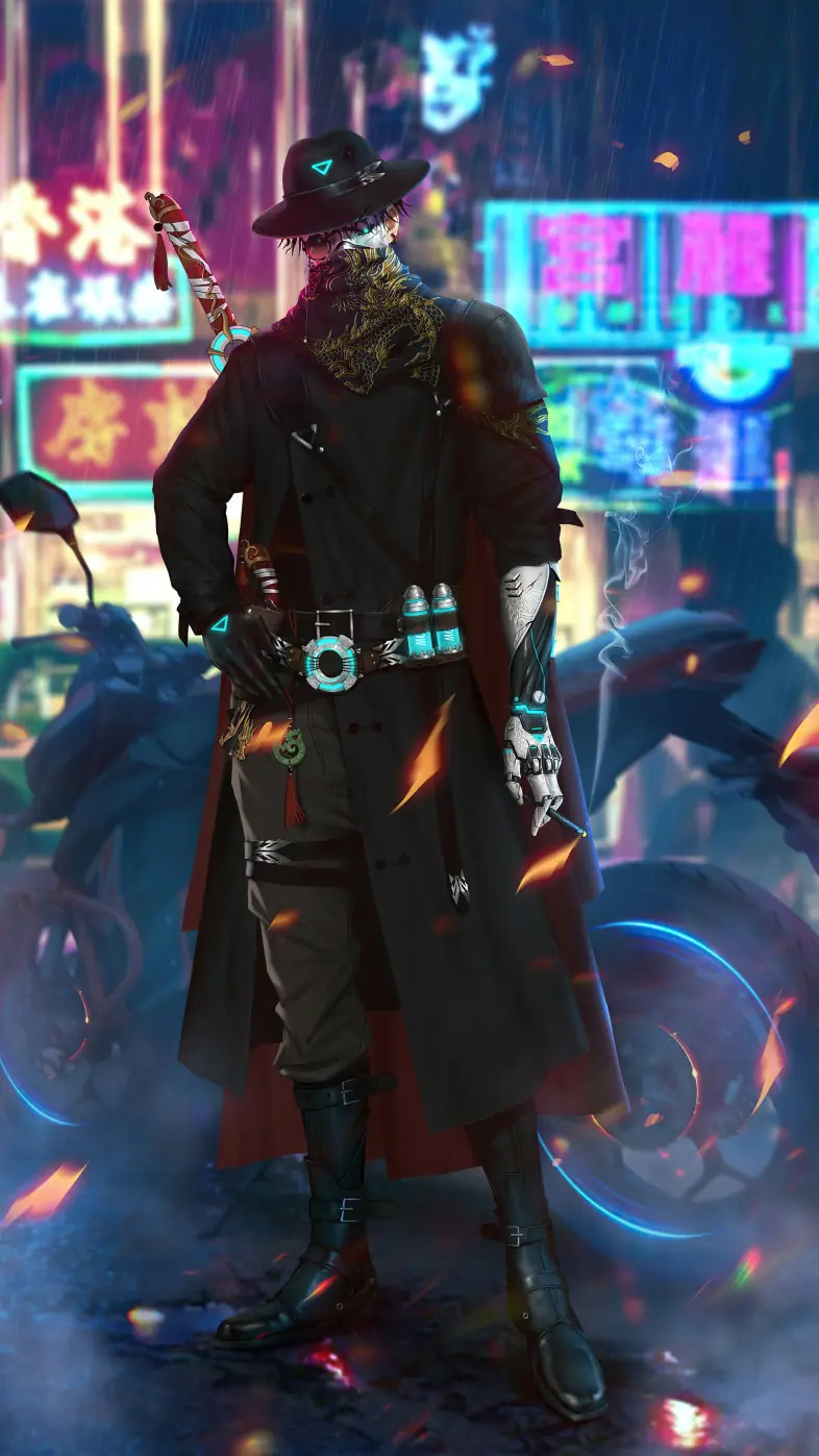 z police in cyber game wallpaper