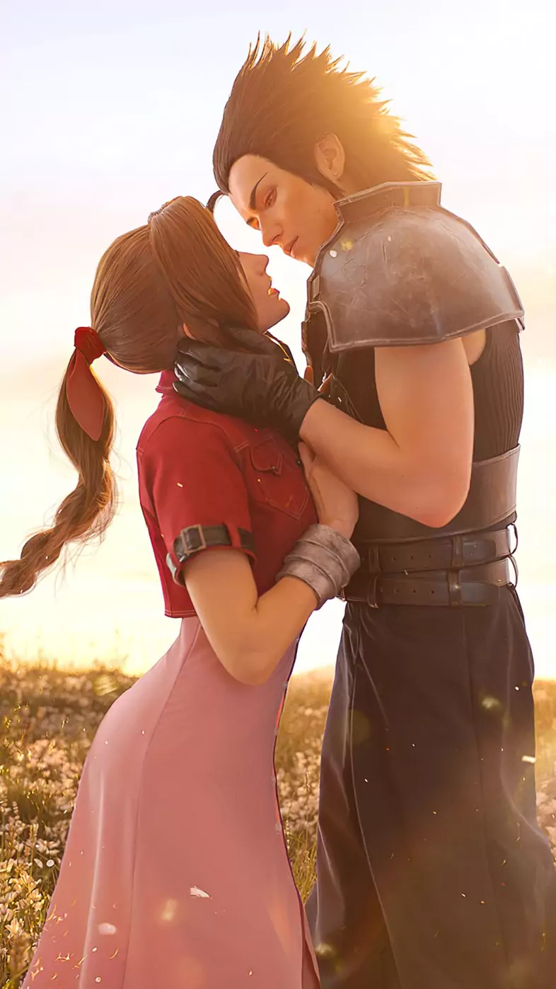 zack fair love wallpaper