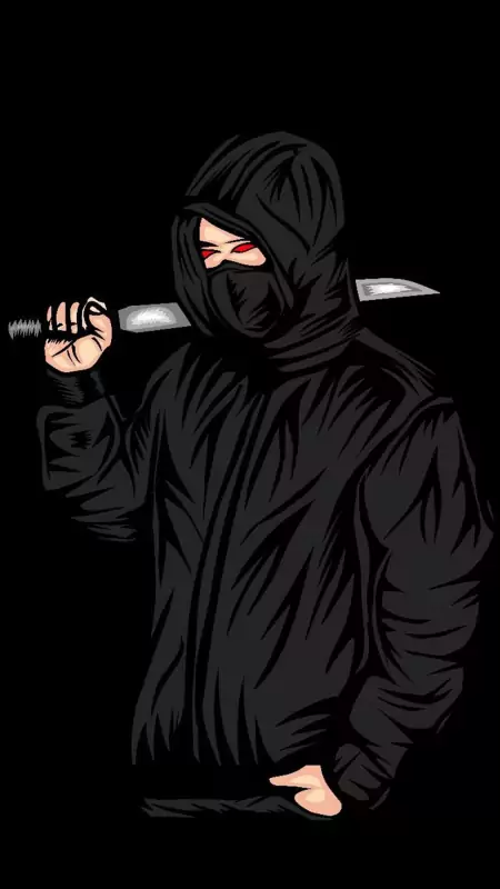 black wallpaper