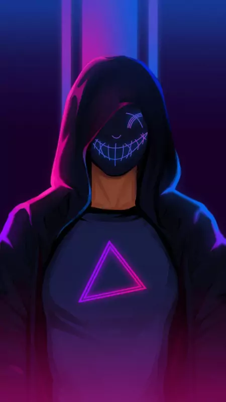 hoodie mask boy wallpaper