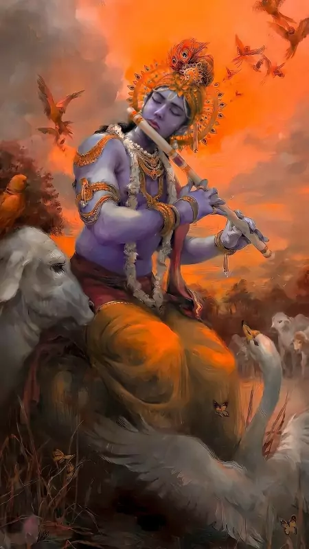 krishna wallpaper
