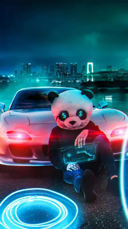 panda money guy wallpaper