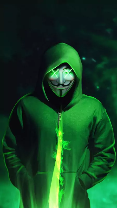 stylish mask boy wallpaper